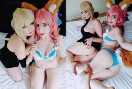 Hidori Rose X Miko Sexy Cosplay Selfies