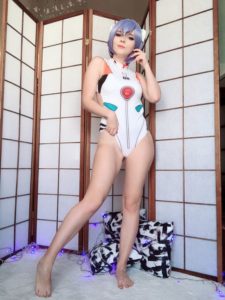 Evenink Nude Cosplay Ayanami Rei