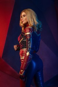 Oichi Chan Captain Marvel Cosplay