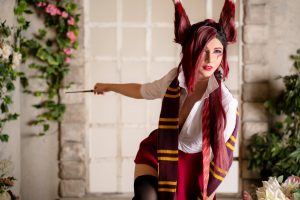 Oichi Chan Hogwarts Xayah