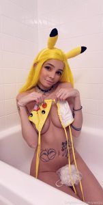 Peachtot Onlyfans Nude Pikachu Cosplay