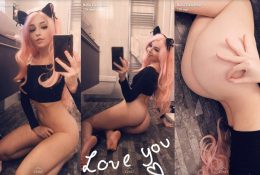 Belle Delphine NSFW Teasing Her Ass Snapchat Leaked Video