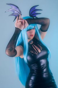 Dalin Morrigan Lewd Cosplay