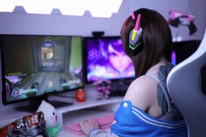 Lynie Nicole D.va Nude Cosplay