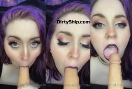Dovey ASMR Dildo Blowjob Porn Video