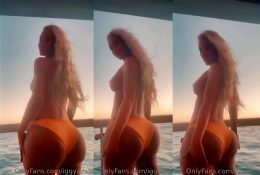 Iggy Azalea Topless Boat Boob Slip Onlyfans Video Leaked