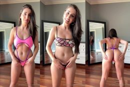 Christina Khalil Swimwear Micro Bikini OnlyFans Video Leaked