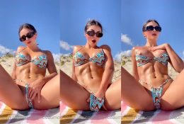 Caryn Beaumont $100 Beach Finger Fuck Squirt Video Leaked