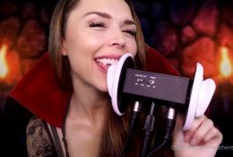 HeatheredEffect ASMR Vampire Ear Eating Video Leaked